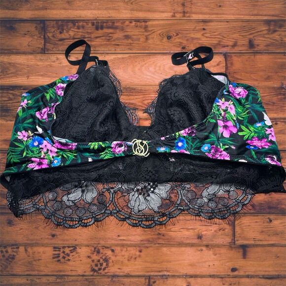 VICTORIAS SECRET VERY SEXY SO OBSESSED UNLINED CORSET TOP LOW CUT DEMI BRA NWT S - Picture 2 of 8